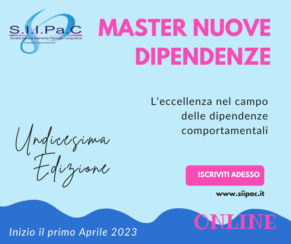 Si diventa esperti di dipendenze  in 100 ore di formazione on line